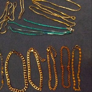 Custom fitted gold filled and plated necklaces and bracelets